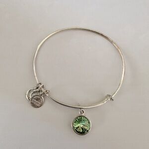 Alex and Ani August Birthstone Bangle Bracelet